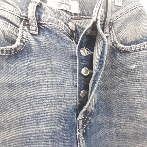 FREE POEPLE High-Rise Boot Cut Jeans NWOT - Picture 7 of 10